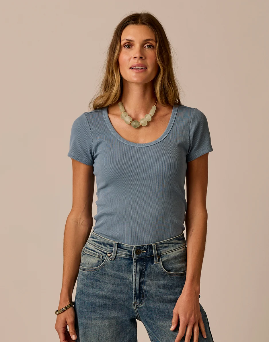 Ever Tee: Blue Mirage - Image 5