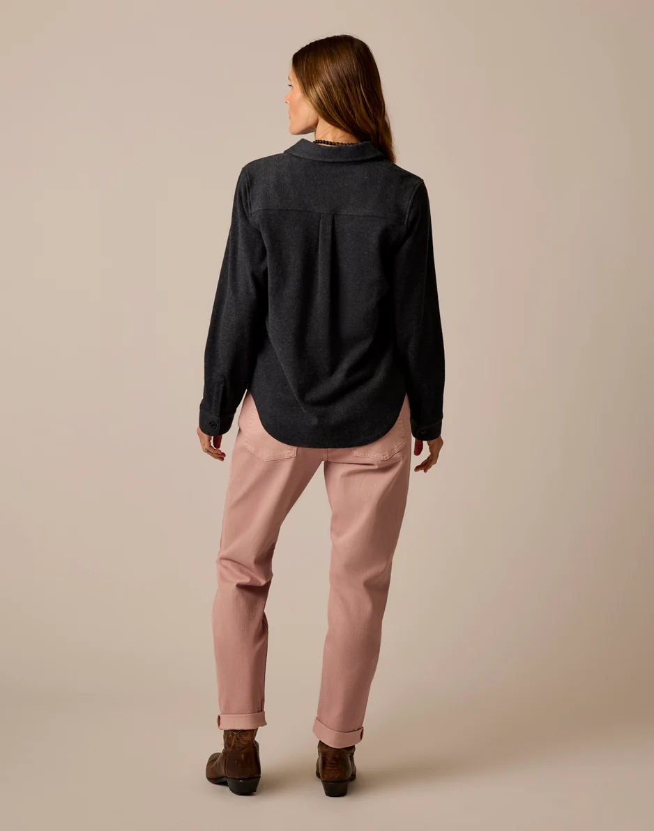 Fairbanks Supersoft Shirt: Black - Image 2