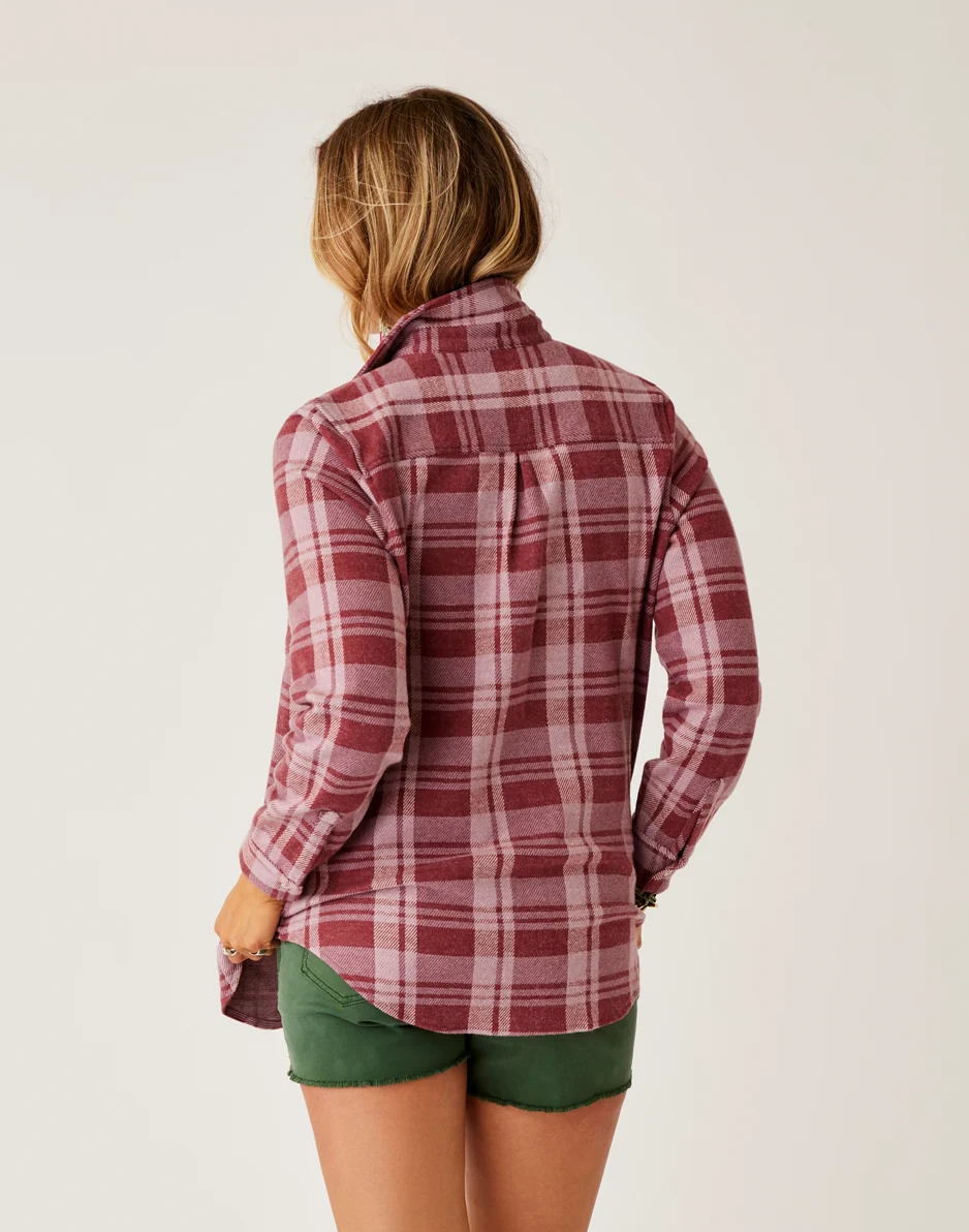 Fairbanks Supersoft Shirt: Brick Plaid - Image 4