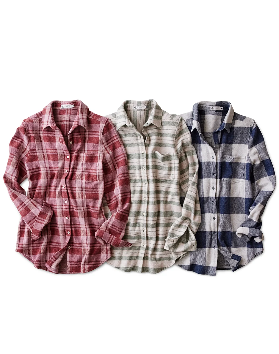 Fairbanks Supersoft Shirt: Brick Plaid - Image 6