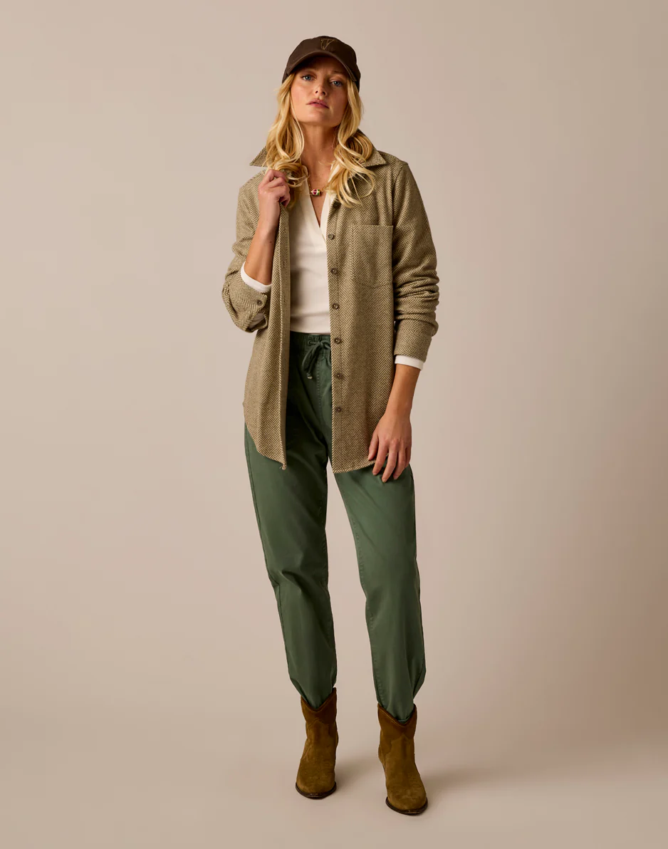 Fairbanks Supersoft Shirt: Herringbone
