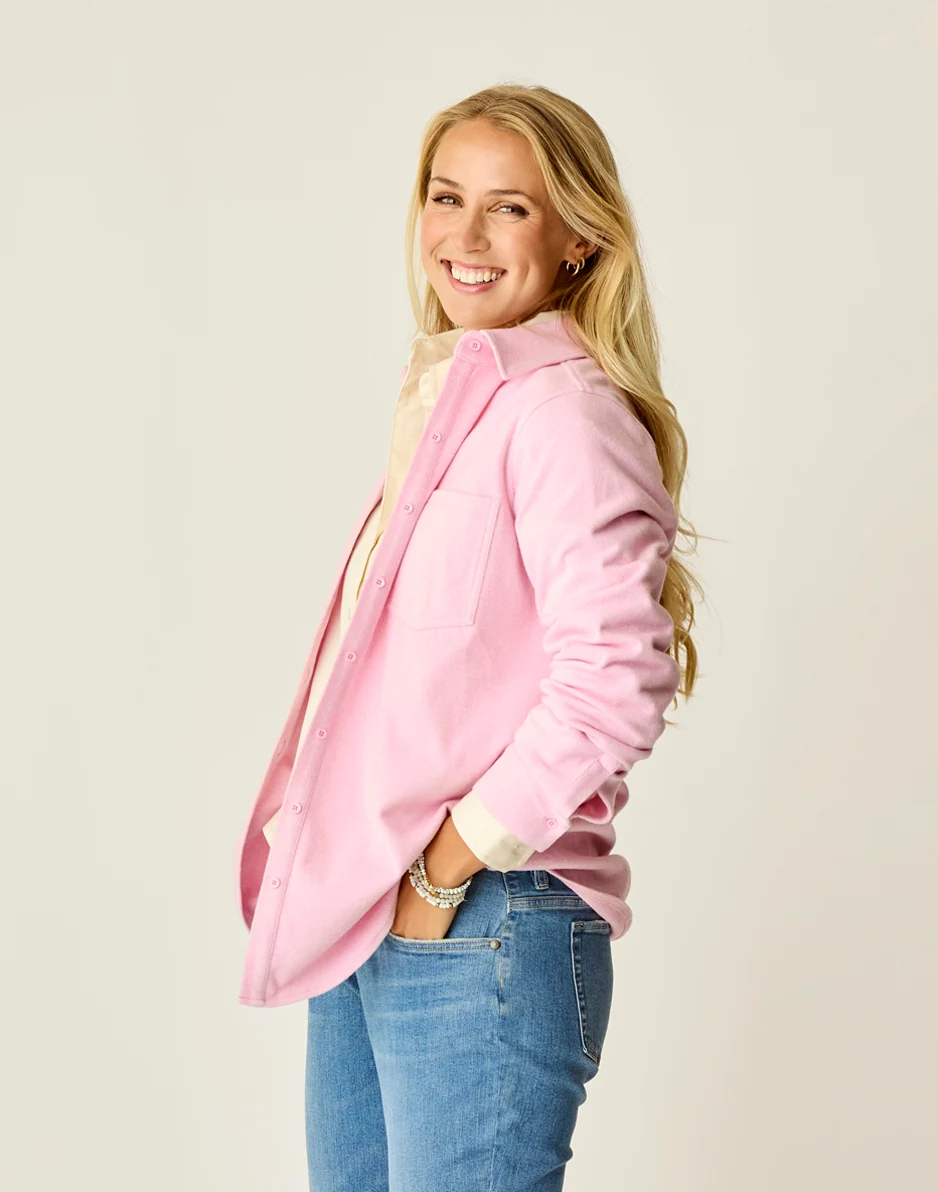 Fairbanks Supersoft Shirt: Mauve Heather - Image 2