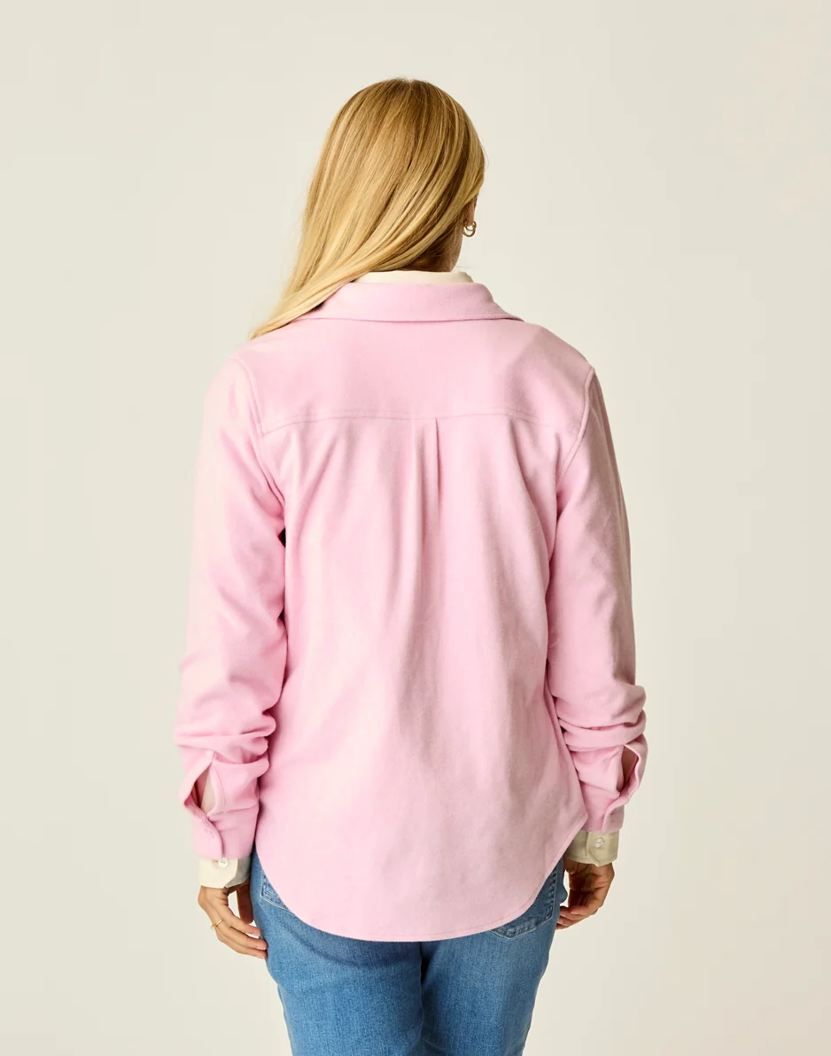 Fairbanks Supersoft Shirt: Mauve Heather - Image 3