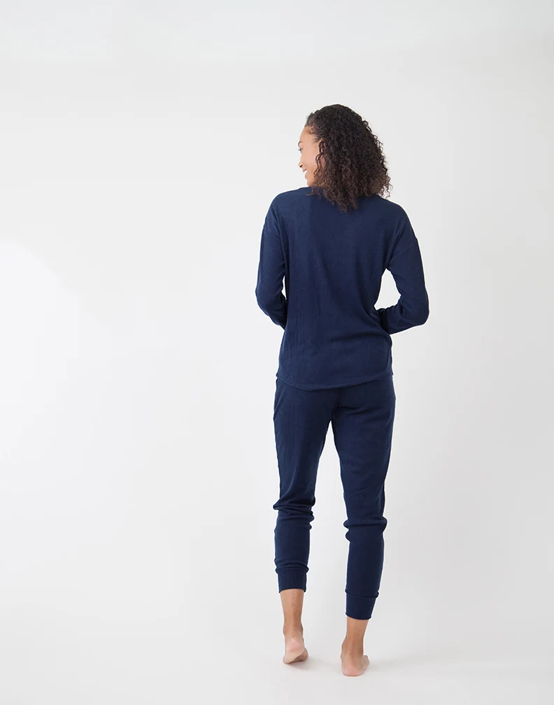Garner Jogger: Navy Heather - Image 3