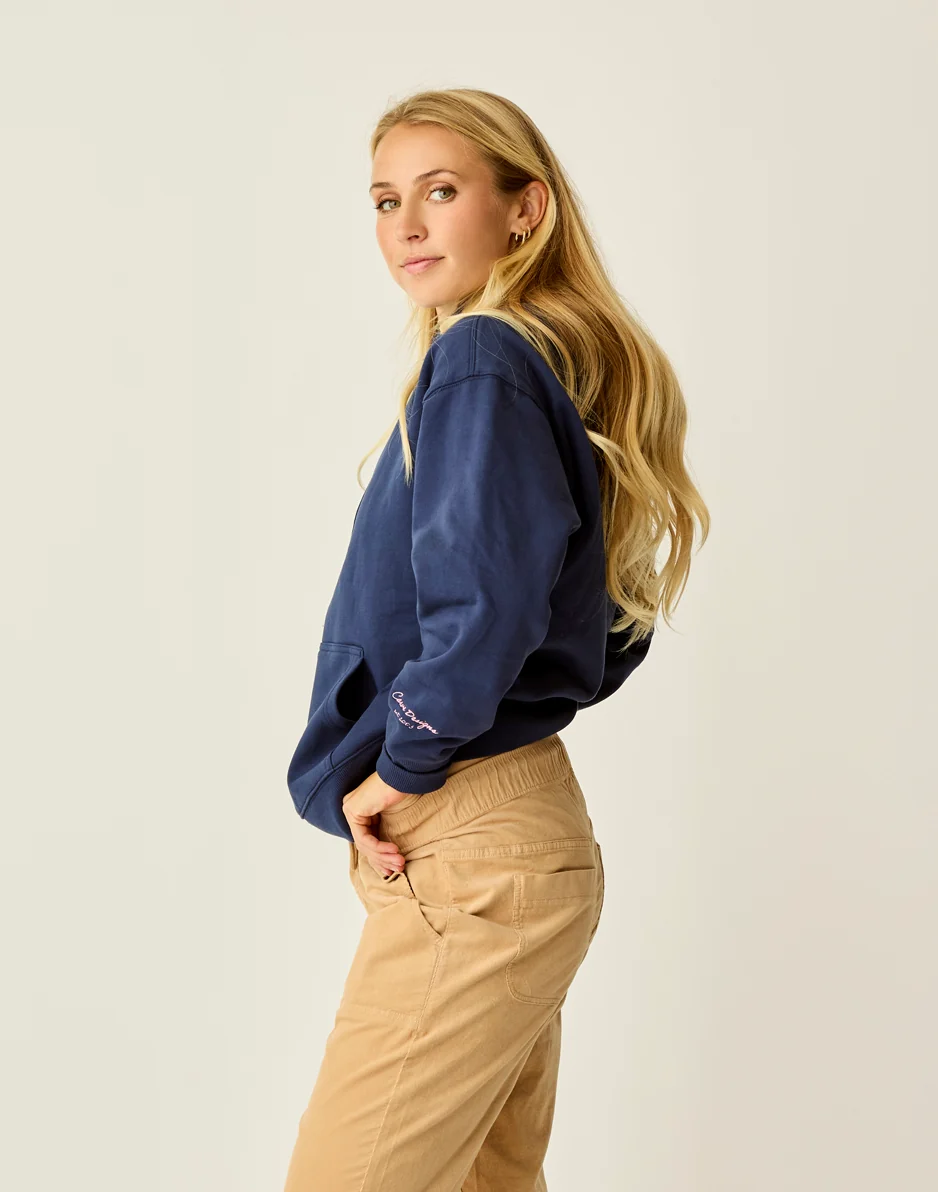 Hawthorne Hoodie: Navy Apres - Image 3