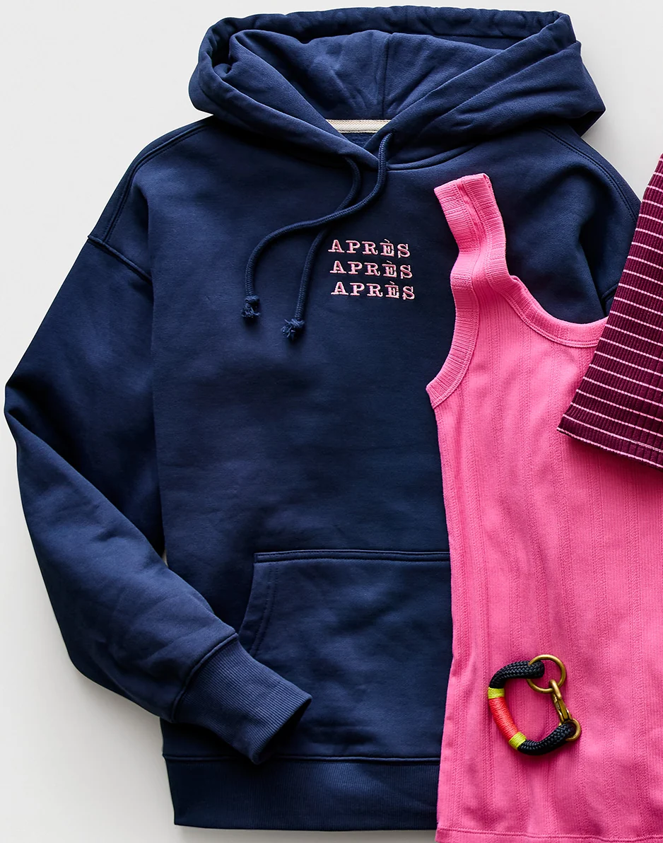 Hawthorne Hoodie: Navy Apres - Image 4