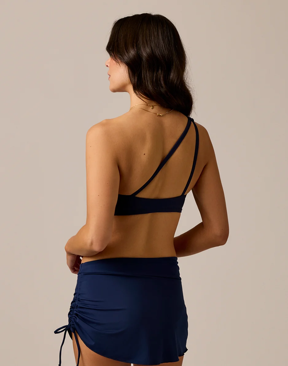Hoku Swim Skirt: Navy - Image 8