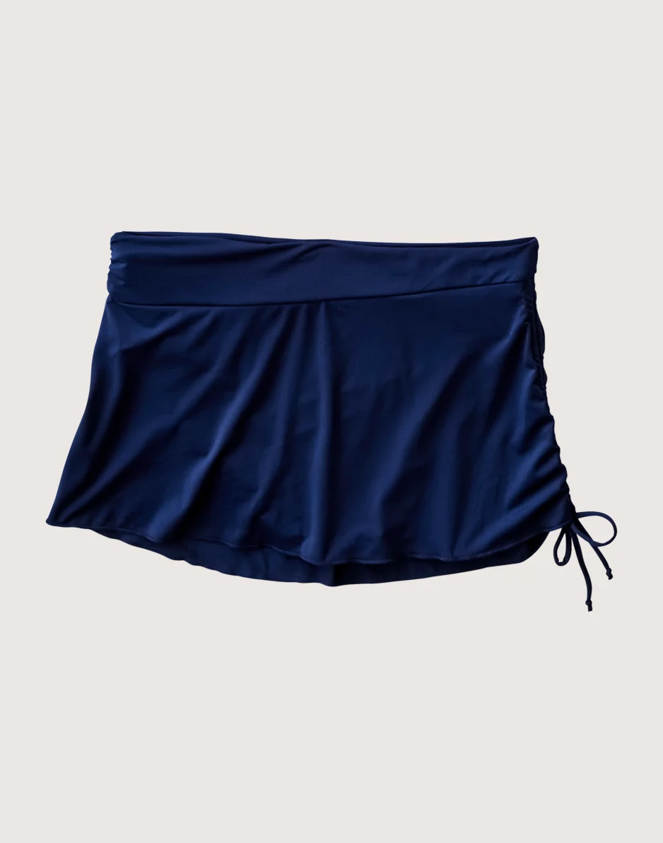 Hoku Swim Skirt: Navy - Image 9