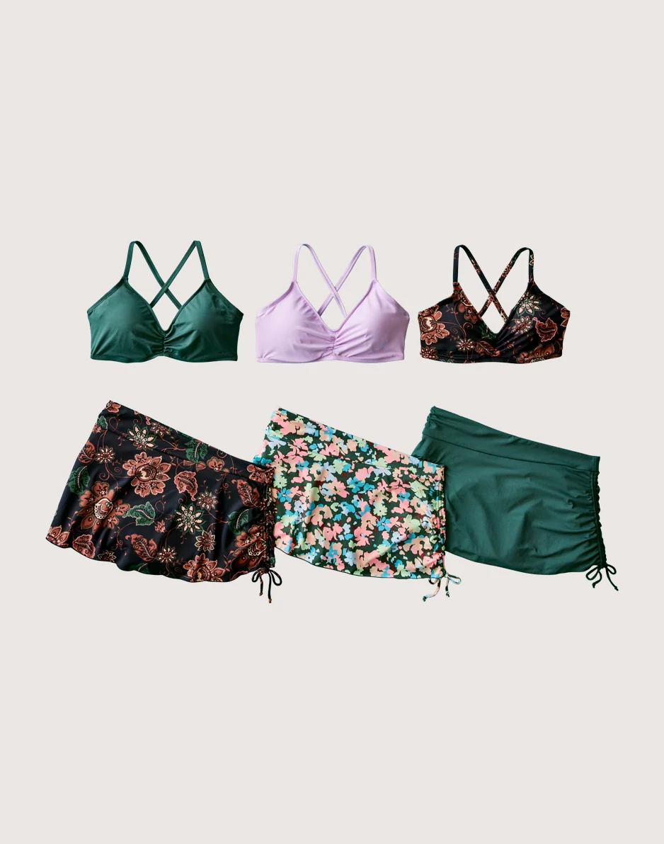 Hoku Swim Skirt: Taj - FINAL SALE - Image 4