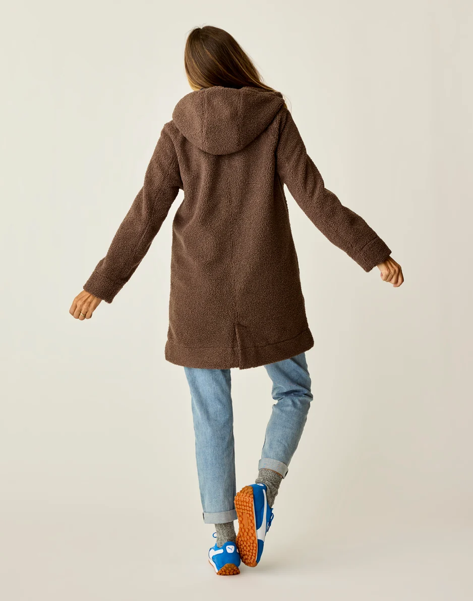 Indy Boucle Jacket: Espresso - Image 4