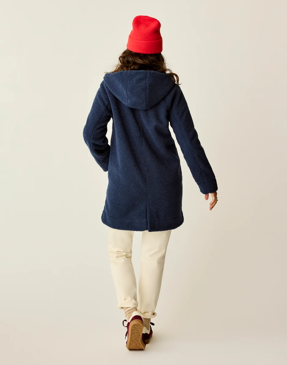 Indy Boucle Jacket: Navy - Image 4