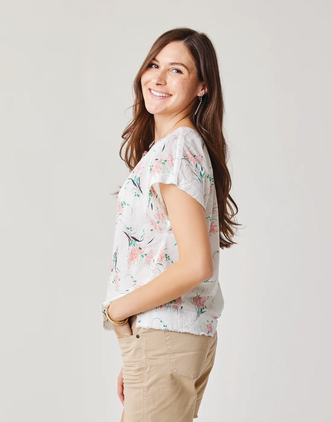 James Top: Cloud Bouquet - FINAL SALE - Image 2