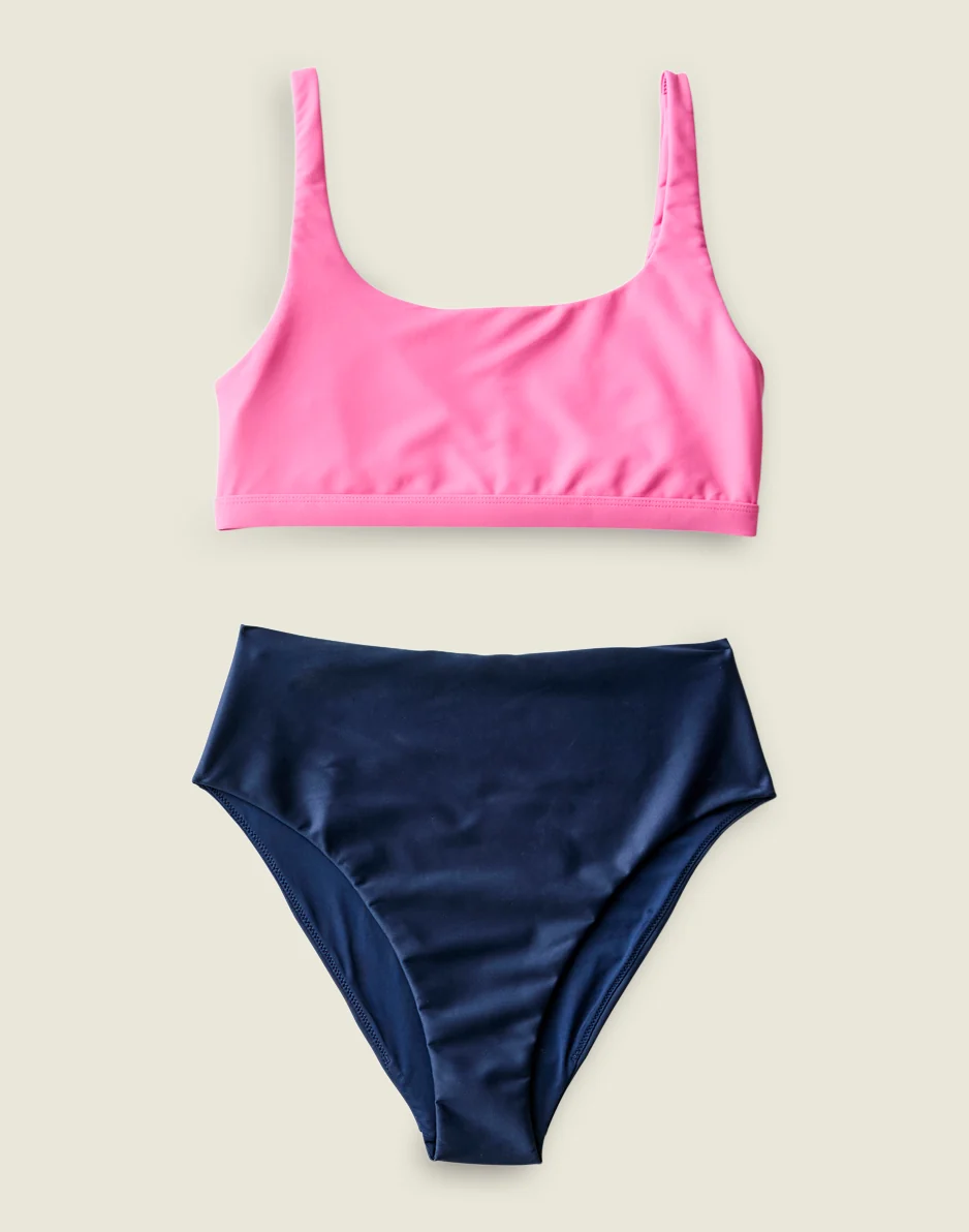 Korbyn Compression Top: Hot Pink - FINAL SALE - Image 4