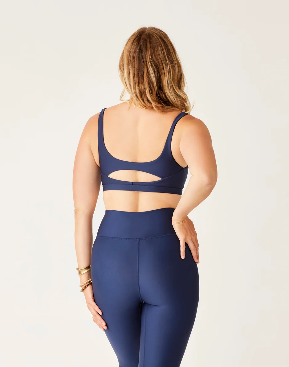 Korbyn Compression Top: Navy - FINAL SALE - Image 3