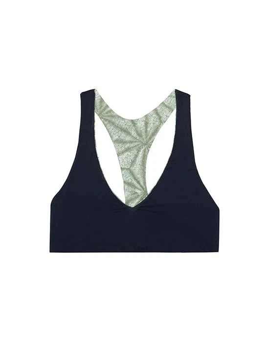 La Jolla Reversible Top : Moss Makai/Navy - FINAL SALE - Image 7