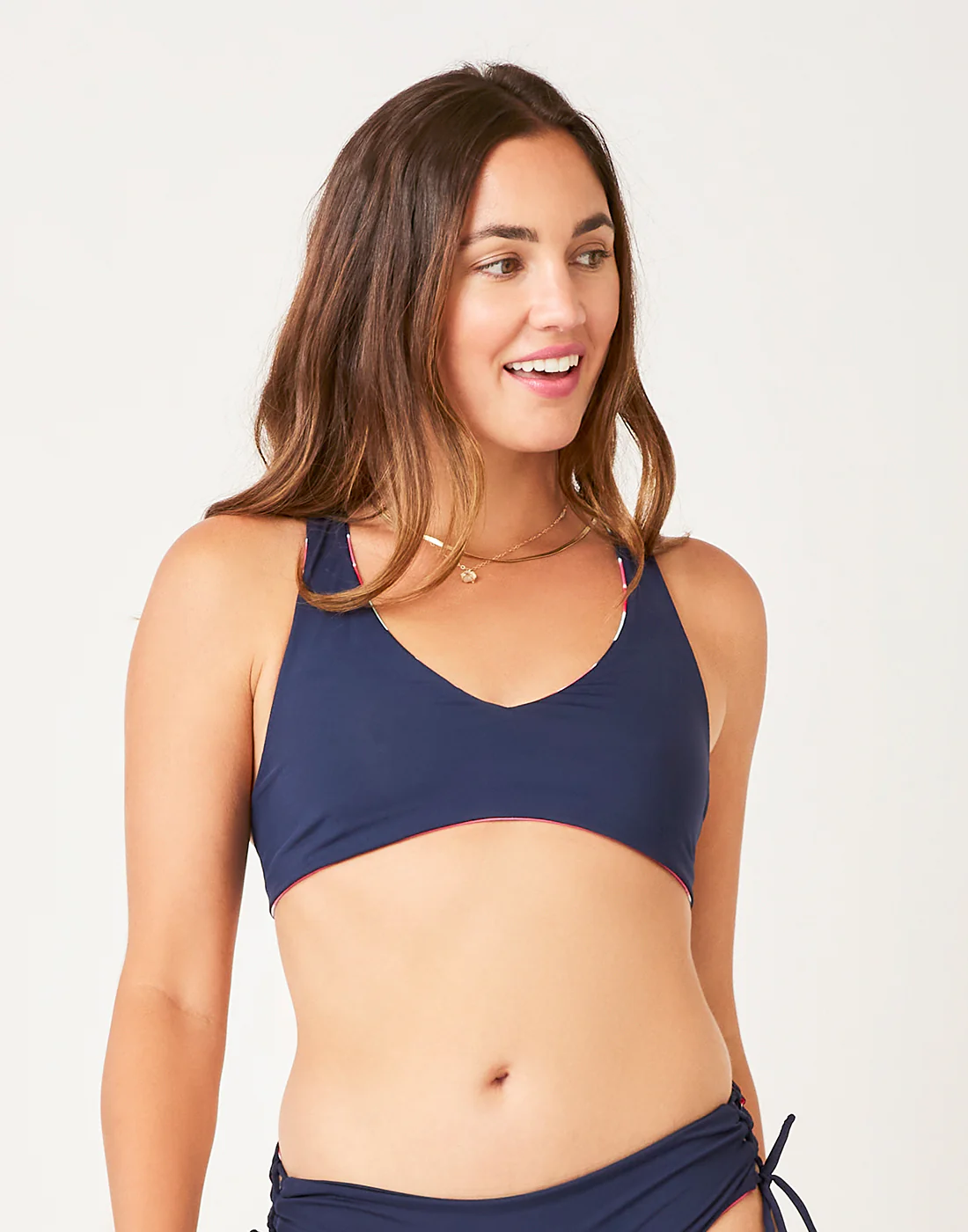 La Jolla Reversible Top: Prism/Navy - FINAL SALE - Image 2