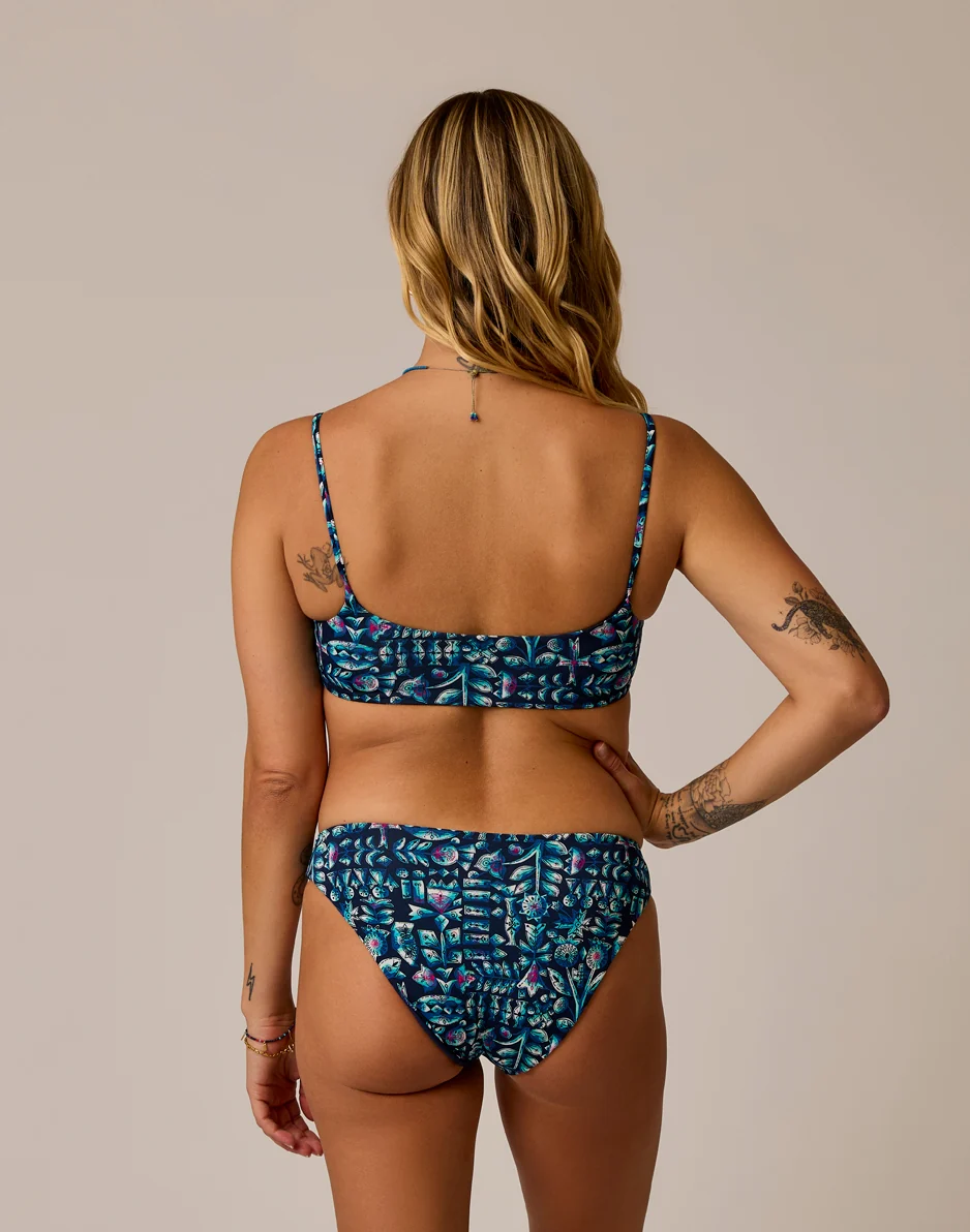 Landry Reversible Bottom: Tahiti/Navy - Image 5