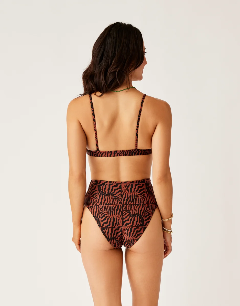 Lani Pocket Compression Bottom: Wave - FINAL SALE - Image 4