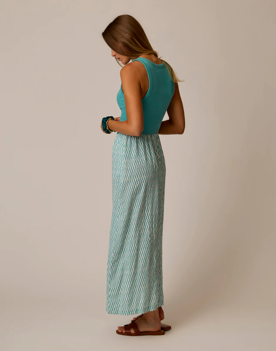 Lark Linen Dress: Surfboard - Image 4