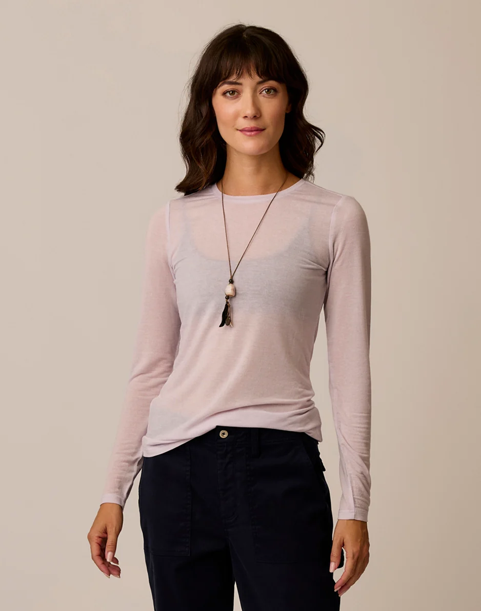 Lea Tissue Crewneck: Dawn - Image 5