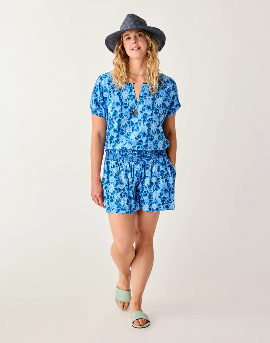 Leah Short: Navy Floral - FINAL SALE - Image 2