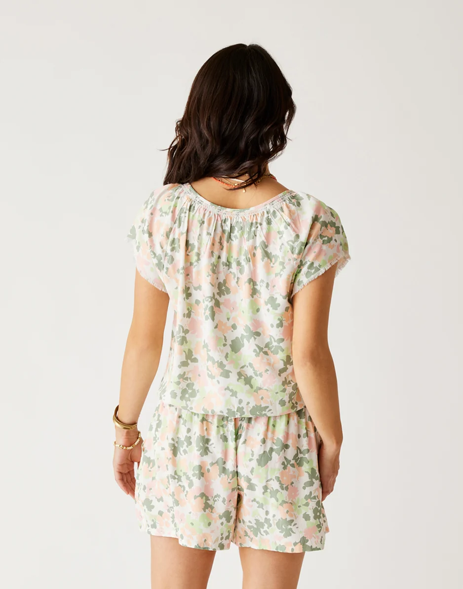 Lilly Top: Cloud Wildflower - FINAL SALE - Image 3