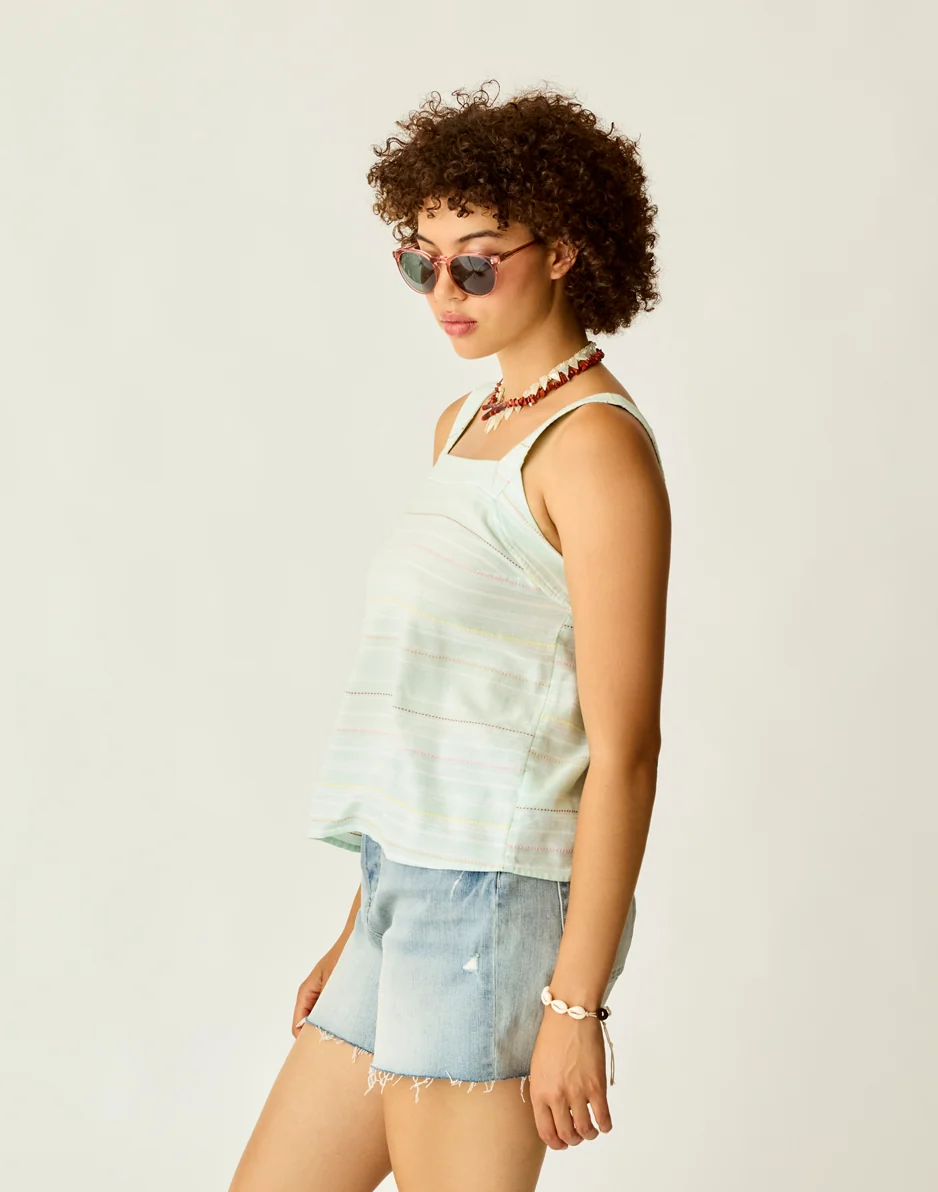 Liv Stitched Top: Surf Spray Texture - FINAL SALE - Image 4