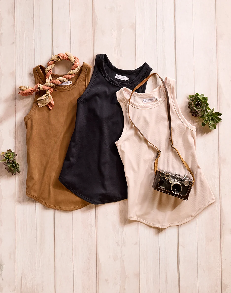 Lyra Rib Tank: Pastel - FINAL SALE - Image 5