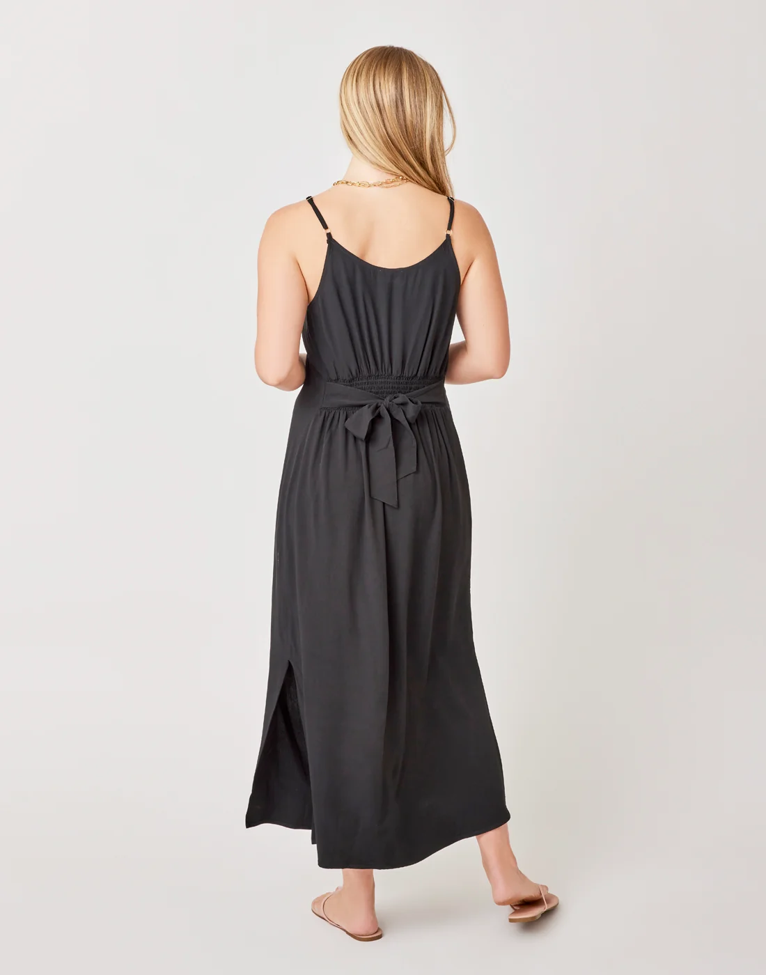 Macy Dress: Black - Image 6