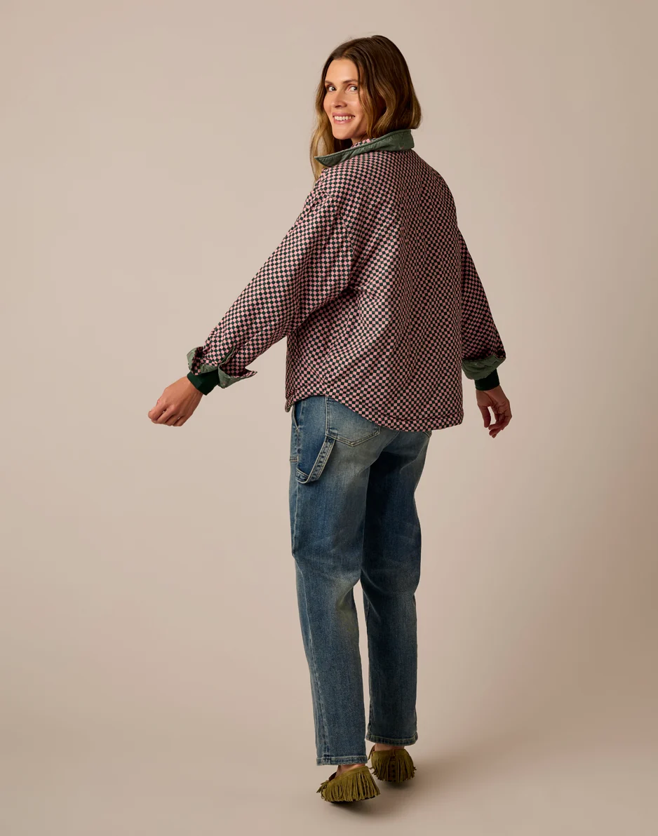Marais Reversible Jacket: Vista/Check - Image 6