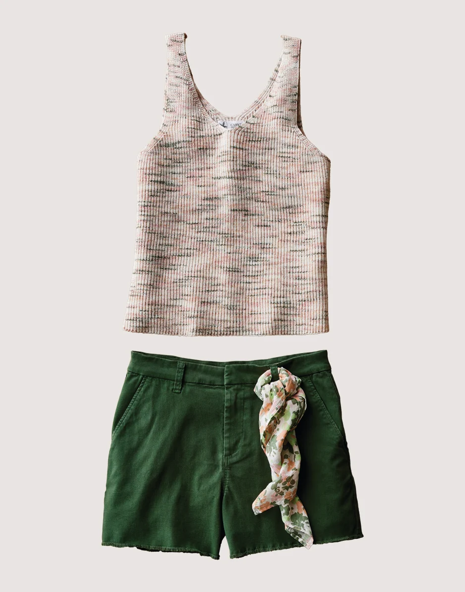 Micah Tank: Peach Multi - FINAL SALE - Image 6