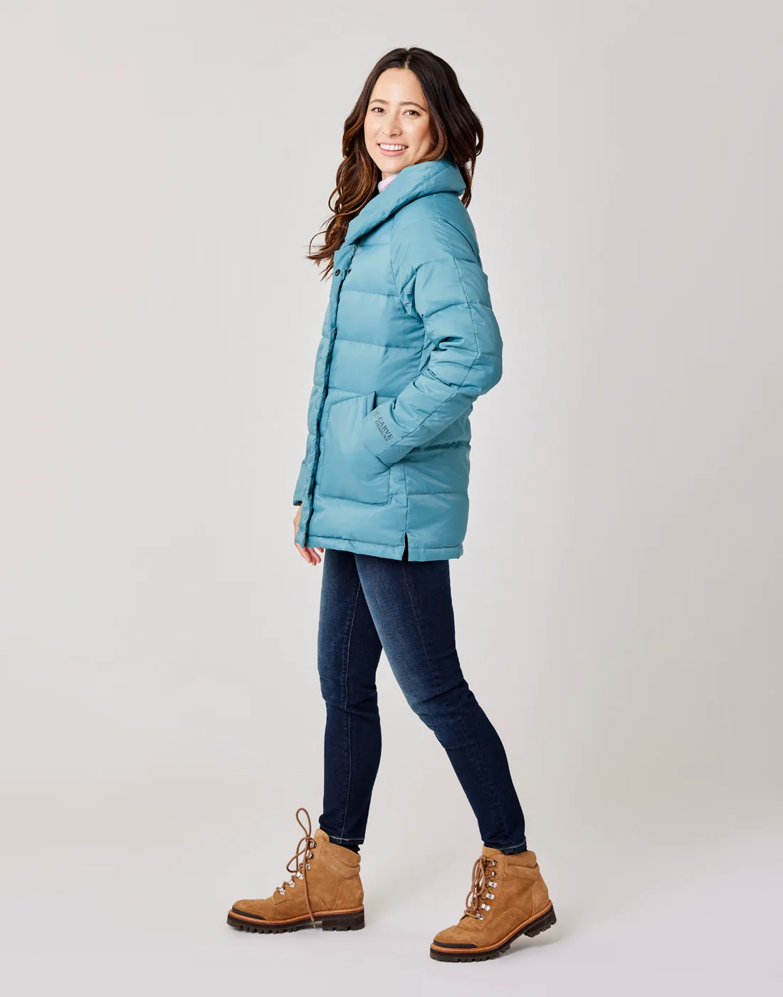 Minxy Down Jacket: Hydro - FINAL SALE - Image 3