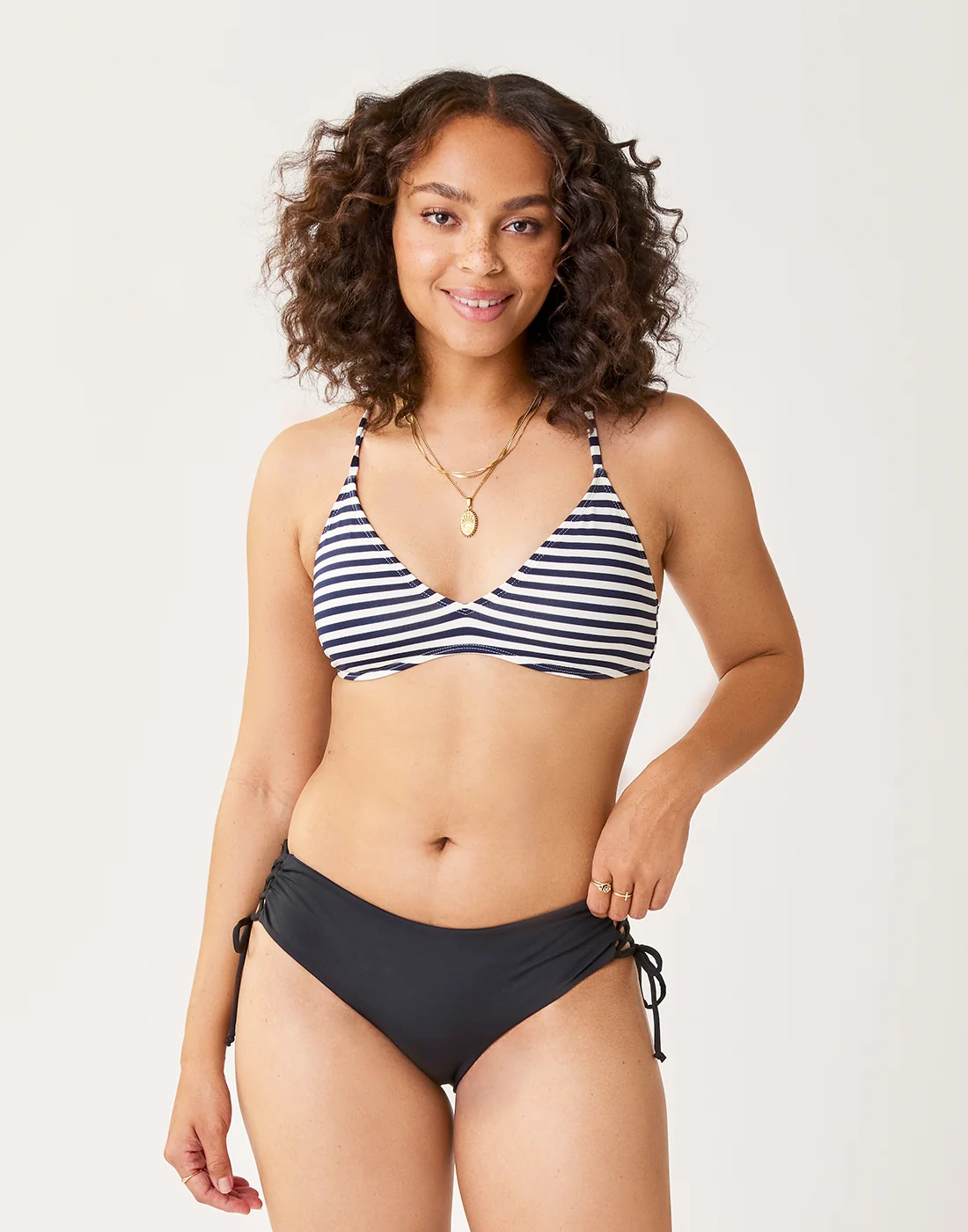 Mustique Reversible Bottom: Black/Navy - FINAL SALE - Image 4