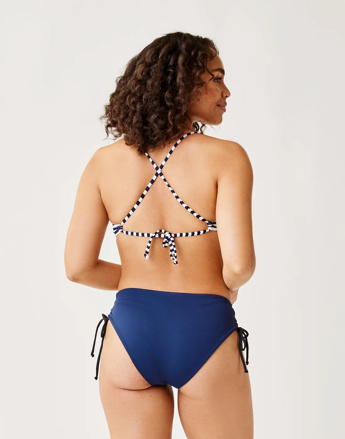 Mustique Reversible Bottom: Black/Navy - FINAL SALE - Image 5