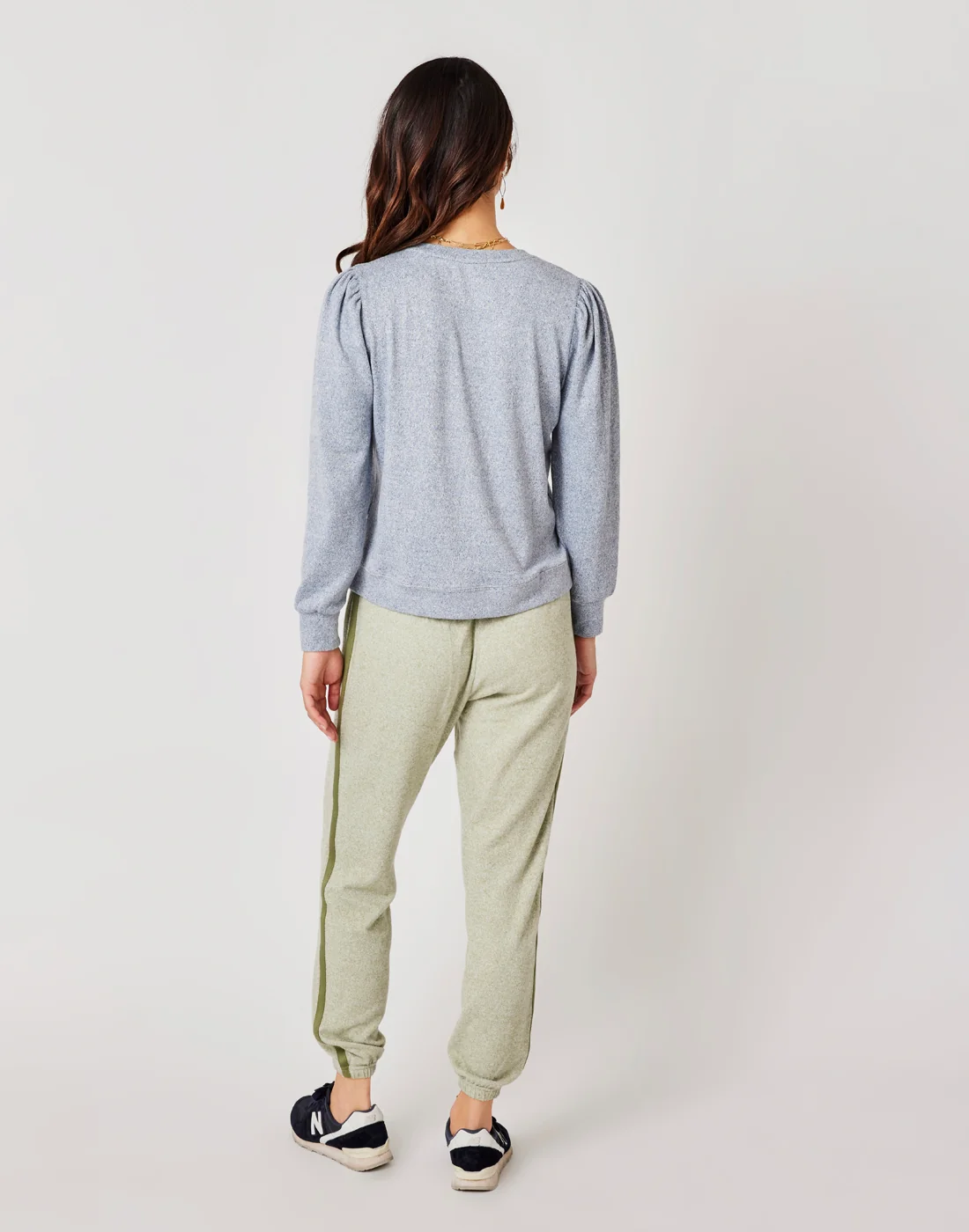 Naomi Sweatshirt: Navy Heather - Image 3
