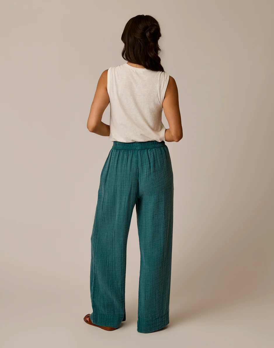 Nico Gauze Pant: Nightdive Acid Wash - Image 5