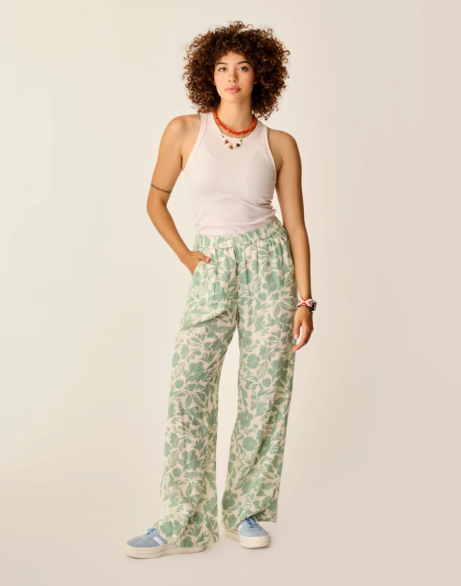 Nico Linen Pant: Haze Mezcal - FINAL SALE - Image 2