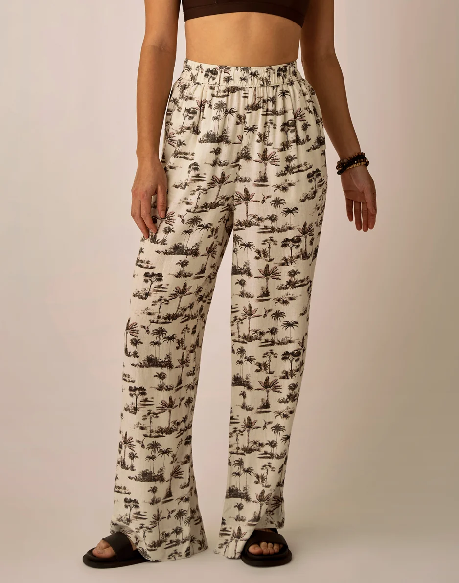 Nico Linen Pant: Toile - Image 4