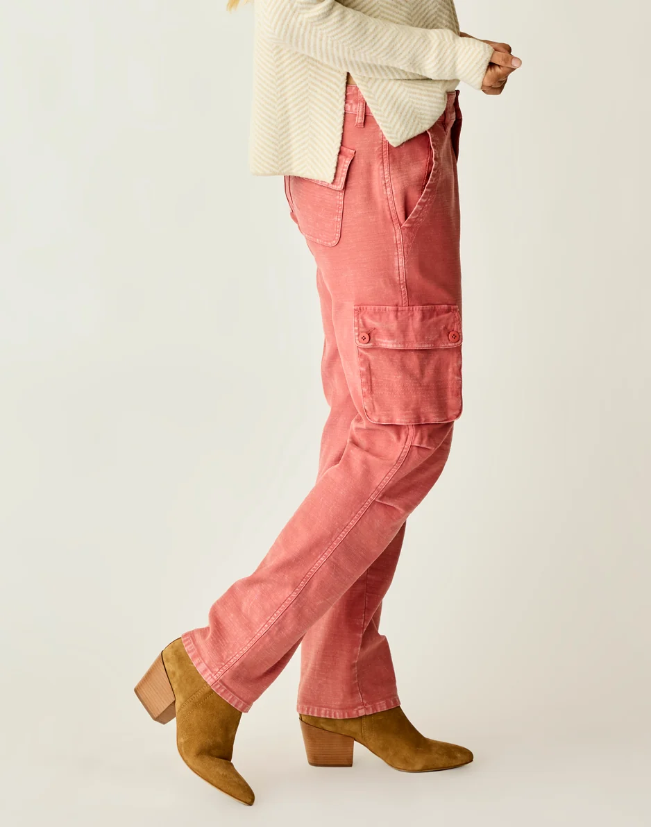Nina Cargo Pant: Henna - FINAL SALE - Image 4