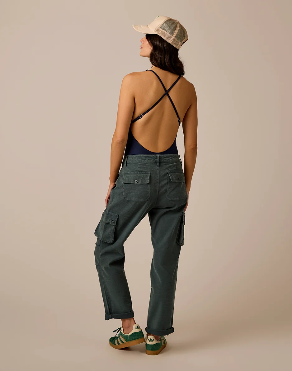 Nina Cargo Pant: Slate - Image 5