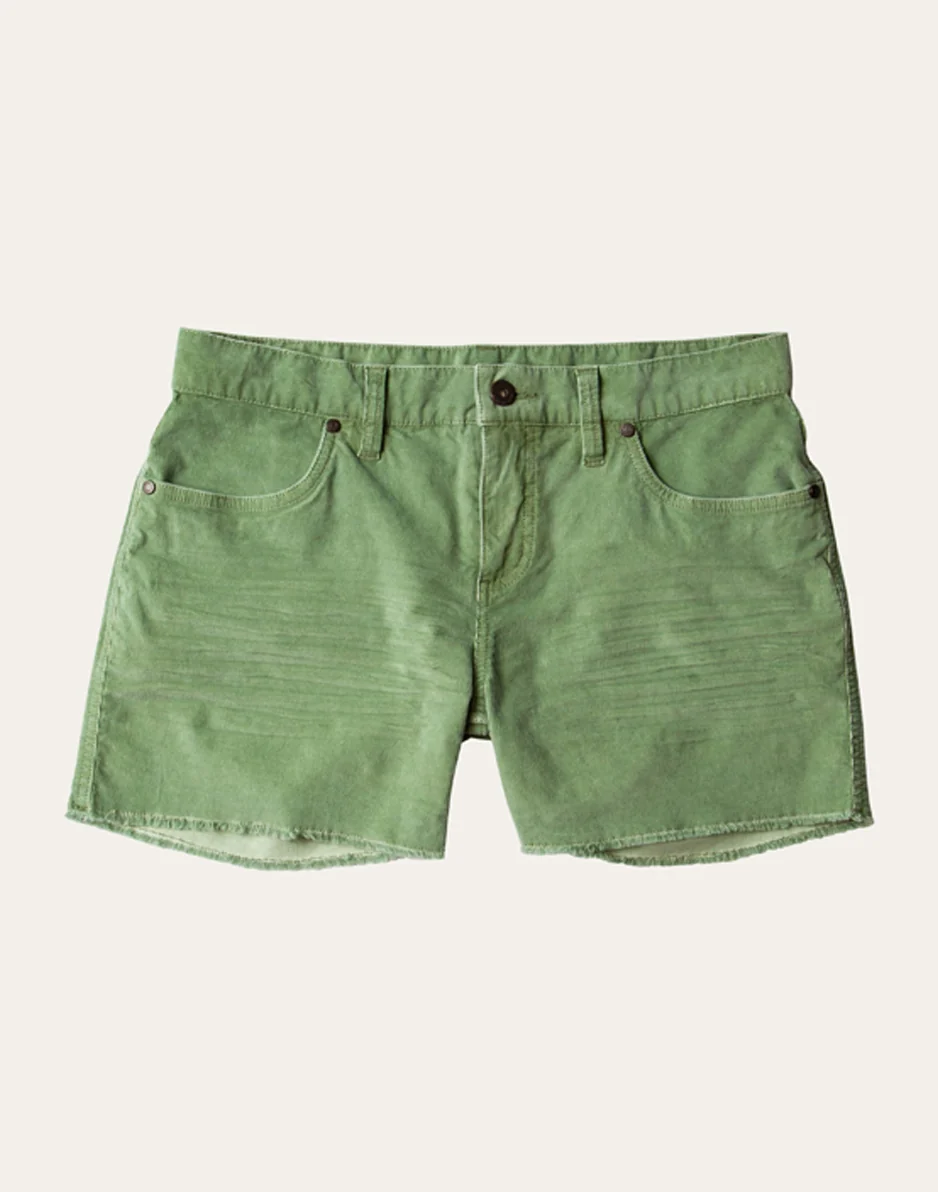 Oahu 4" Butter Short: Light Olive - FINAL SALE - Image 6
