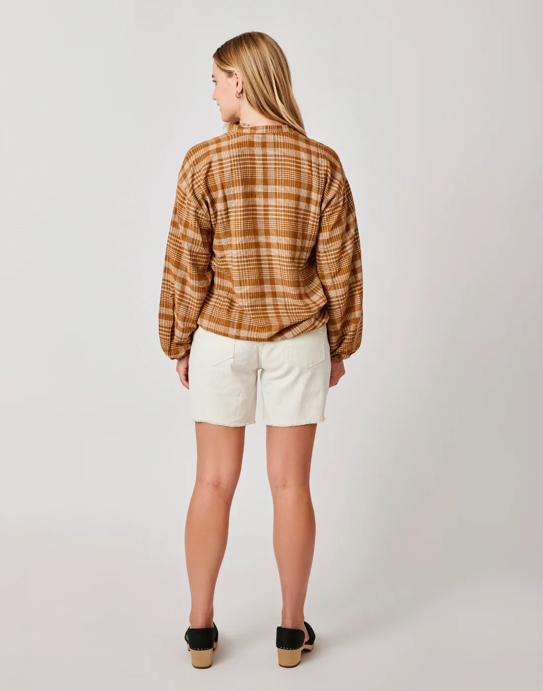 Oahu 6" Railroad Stripe Short: Birch Stripe - FINAL SALE - Image 3