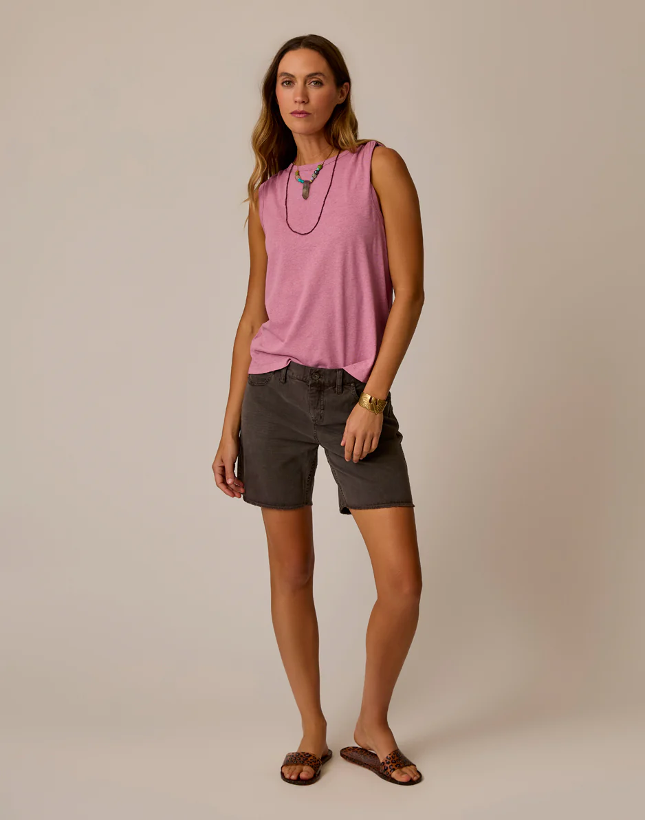 Oahu 6" Twill Short: Espresso