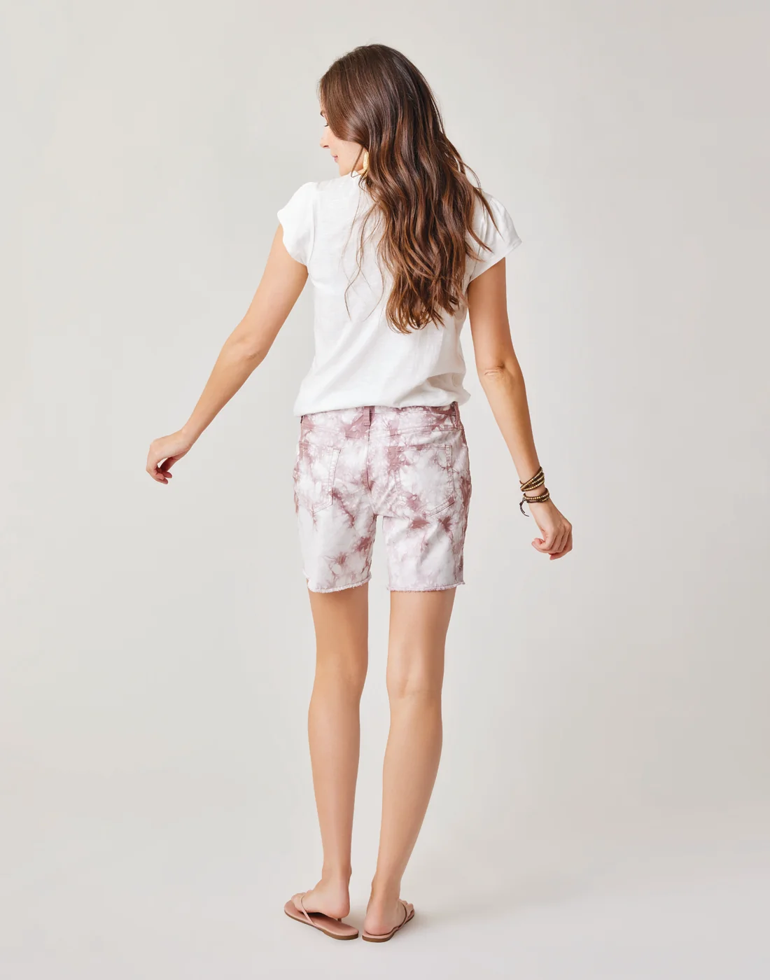Oahu 6" Twill Short: Fawn Tie Dye - FINAL SALE - Image 3