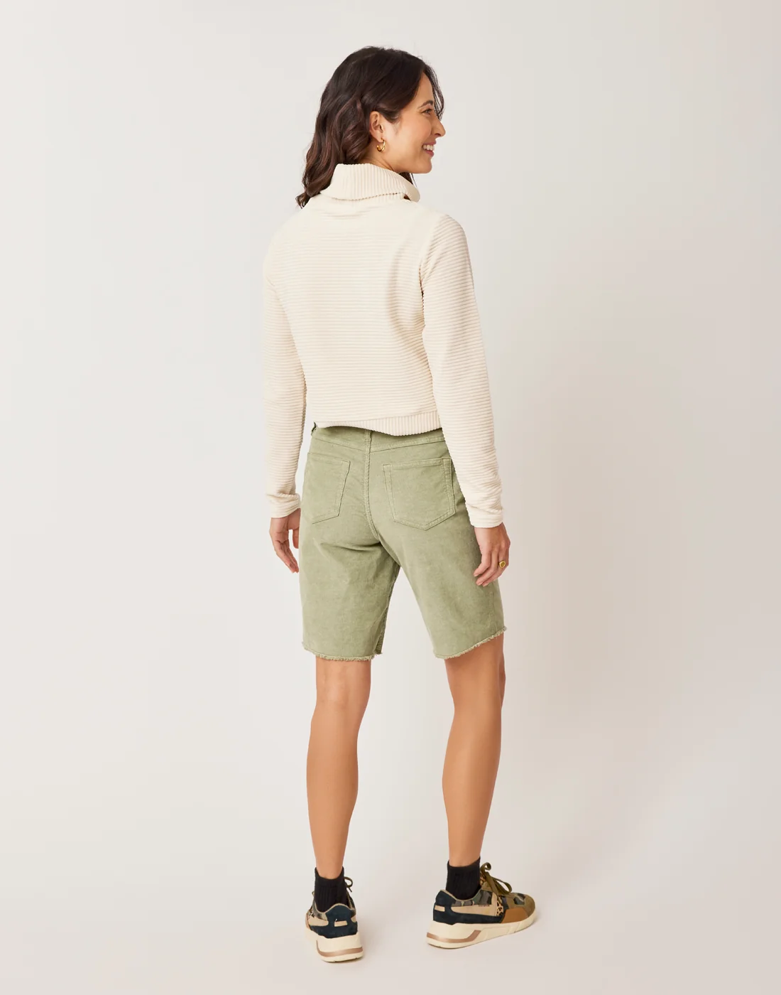 Oahu Hi Rise 10" Short: Olive - Image 3