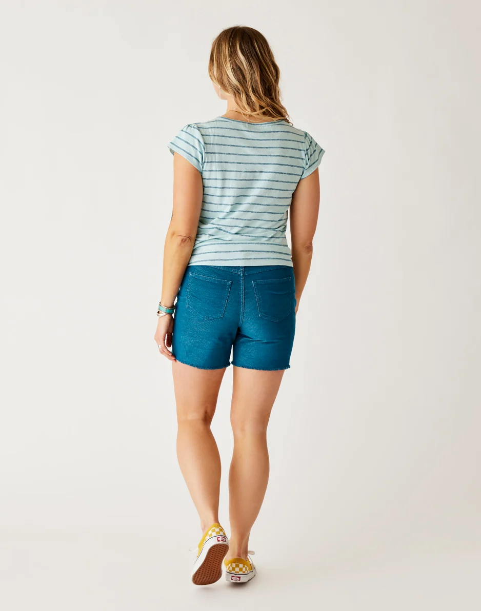 Oahu Hi Rise 6" Short: Azul - FINAL SALE - Image 4