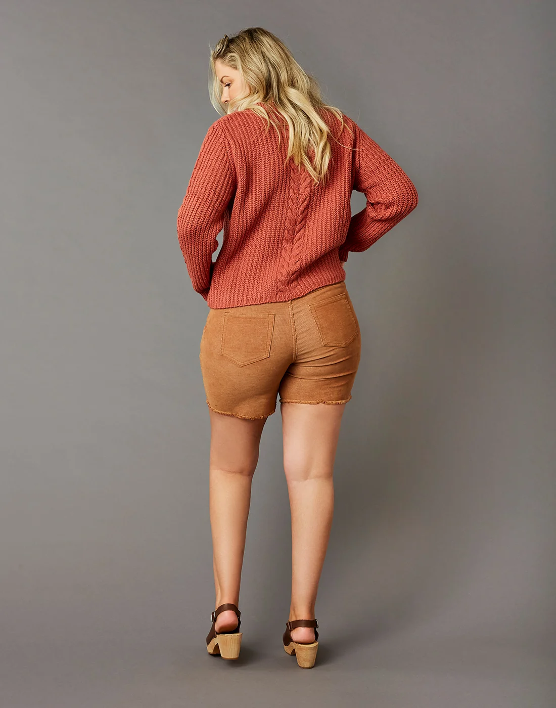 Oahu Hi Rise 6" Short: Saddle - - FINAL SALE - Image 2