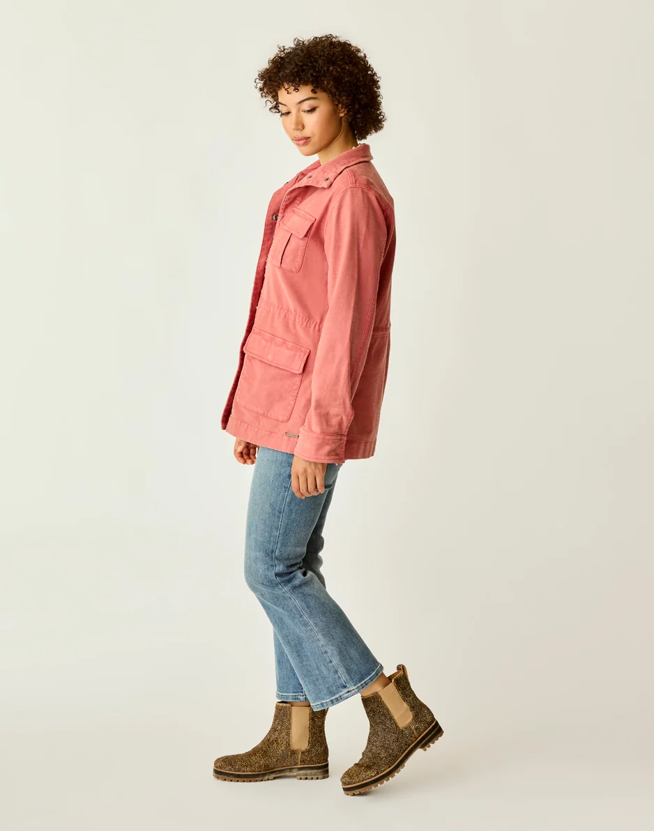 Opal Utility Jacket: Henna - FINAL SALE - Image 3