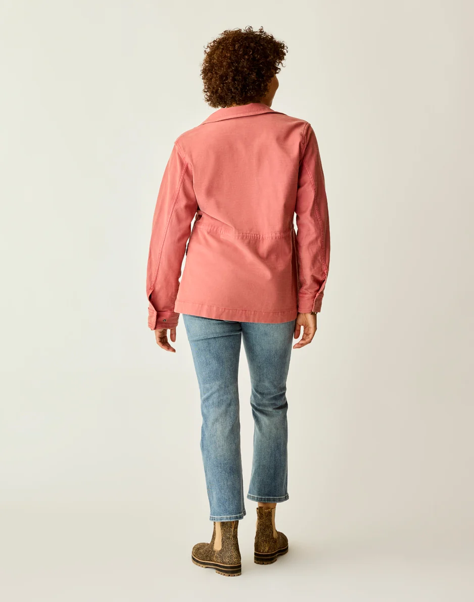 Opal Utility Jacket: Henna - FINAL SALE - Image 4