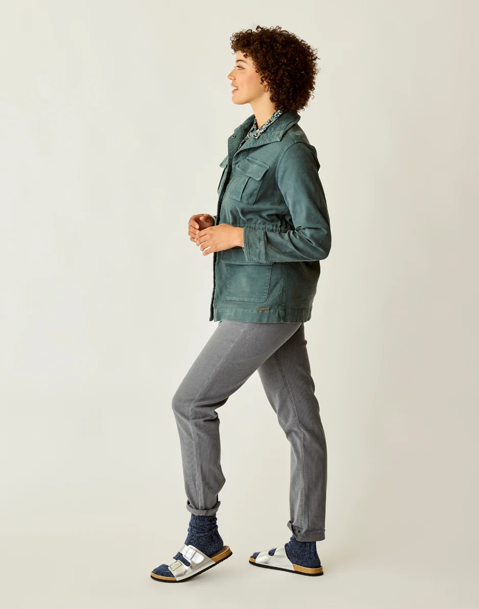Opal Utility Jacket: Slate - FINAL SALE - Image 3